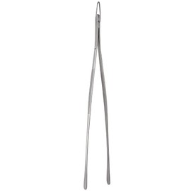 Lurch 33720 Cooking Tweezers for Decorating, Serving, Serving and Turning Stainless Steel 30 cm, Steel Blue