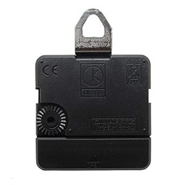 New Replacement Ticking Quartz High Torque Clock Movement Mechanism Motor - Gold Thread Length 11.7mm - Total Shaft Length 20mm - Width 7mm