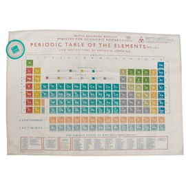 Periodic Table 100% Cotton Tea Towel