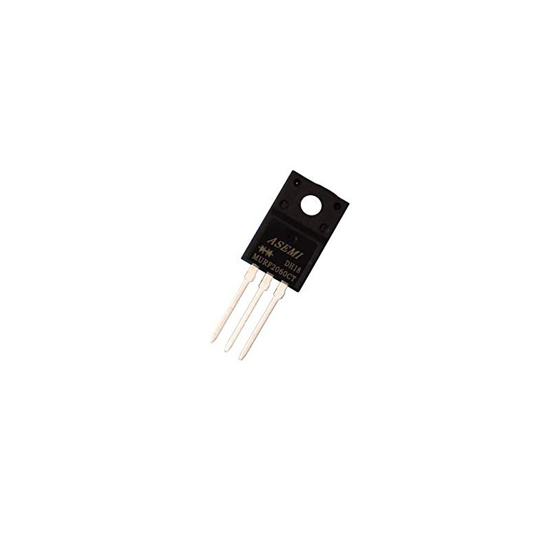 (Pack of 5) MURF2060CT ASEMI First Recovery Rectifier Diode ITO-220AB
