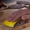 Wabrasive Sanding Block Velcro Closure Sandpaper Holder for Velcro Sanding