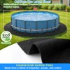 Abimars Pool Pads for Above Ground Pool, 15' Seamless Comfort