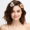 NUOBESTY Pack of 6 Plush Koala Mini Hair Clips Claw
