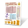 Kitchen Conversion Chart Magnet, Metric Conversion Chart for Cooking Conversion