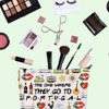 FOTAP Portugal Trip Makeup Bag - Multicolour Cartoon Cosmetic Case