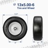 MaxAuto Lawn Mower Tires 13x5.00-6 Flat Free Tire and Wheel