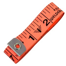 Measuring Tape(Pack of 1 Orange) | Inch Tape | Inch Tape for Measurement for Body 19 mm152 cm/60 Inches, Body Measuring Tape Fitness/Sewing Finest Export Quality Inch Tape