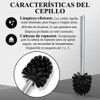 2 PCS Escobilla y Soporte para Inodoro, Cepillo de Limpieza