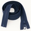 Navy Blue 30" (76cm) Heavy-Duty Chunky Zip – Open Ended,
