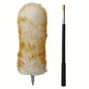 Premium Wool Lambswool Extendable Detachable Cleaning Brush Duster 27.7-72in,Reach High