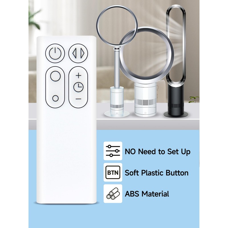PZL New Replacement Remote for Dyson Fan AM06 AM07 AM08,