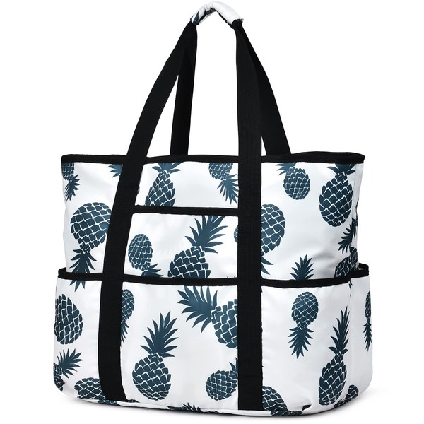 Becokan Beach Bags for Women, Large Beach Tote Bag with