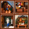 BNG Medieval Cabin Building Set, House Building Block Set with