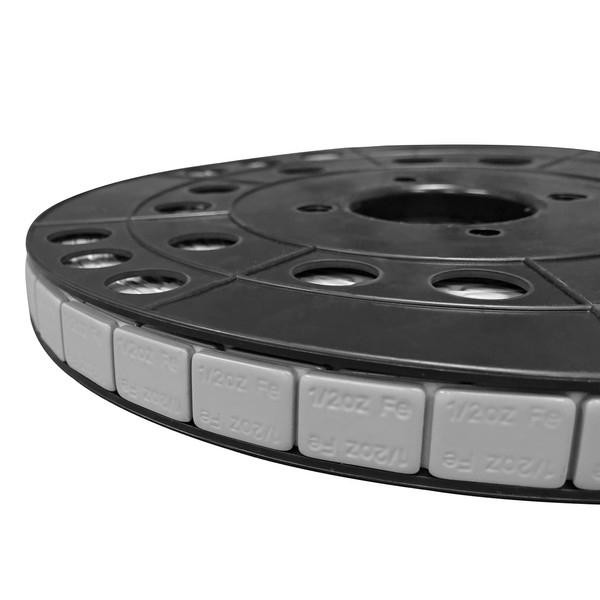 Counteract SAWW-P12 Steel Adhesive Wheel Weights Roll - 356pc - 178oz (Powder Coated, 1/2oz)