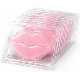 Mascarillas para Labios Coreanas de Colágeno – Pack de 10 Piezas Hidratantes – Lip Mask K-Beauty para Cuidado, Suavidad y Nutrición de los Labios