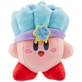Kirby All-Star Collection Ice Kirby Plush Toy, Height 5.5 inches (14 cm)