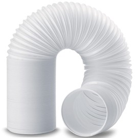 80" Length 5.9 Inch Diameter Portable Air Conditioner Hose, AC Exhaust Hose Anti-Clockwise Thread Air Conditioner Parts Compatible with Haier, LG, Delonghi and More