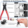 Venzora 5 PCS Electrical Disconnect Pliers for Cars, Professional Automotive