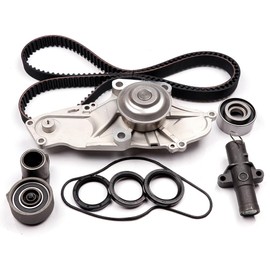 KEYALL Engine Timing Belt Kit with Thermostat Fit For Acura MDX 2003-2013,For Acura RDX 2013-2014,For Acura RL 2005-2012,For Acura TL 2004-2014,For Acura TSX 2010-2014,For Acura ZDX 2010-2013