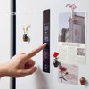 Flintronic 8pcs Mini Vase Fridge Magnets, 3D Tiny Bud Vases,