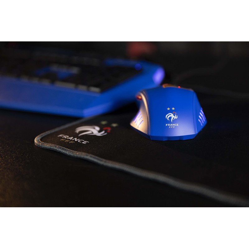 Konix FFF Gaming-Maus für PC - LED-DPI-Anzeige - Fensterwechsel-Taste -
