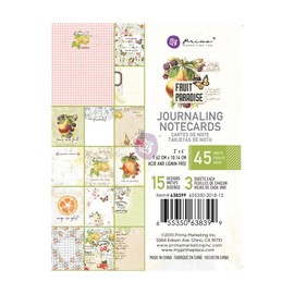Prima Marketing FP638399 Fruit Paradise Diary 3 x 4 Inch (45 Pieces)