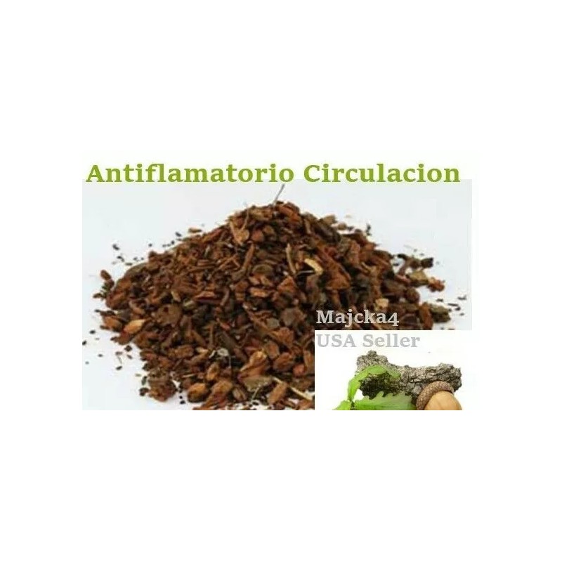 majcka4 Encino Corteza 4 oz Hierbas te White Oak Bark
