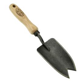 DeWit Flower Trowel 'Welldone' with V-Blade 31 cm I Flower Shovel & Weed Cutter in Best Quality I FSC® Certified Hand Shovel I Handmade Garden Shovel I Garden Tools - Made in Holland