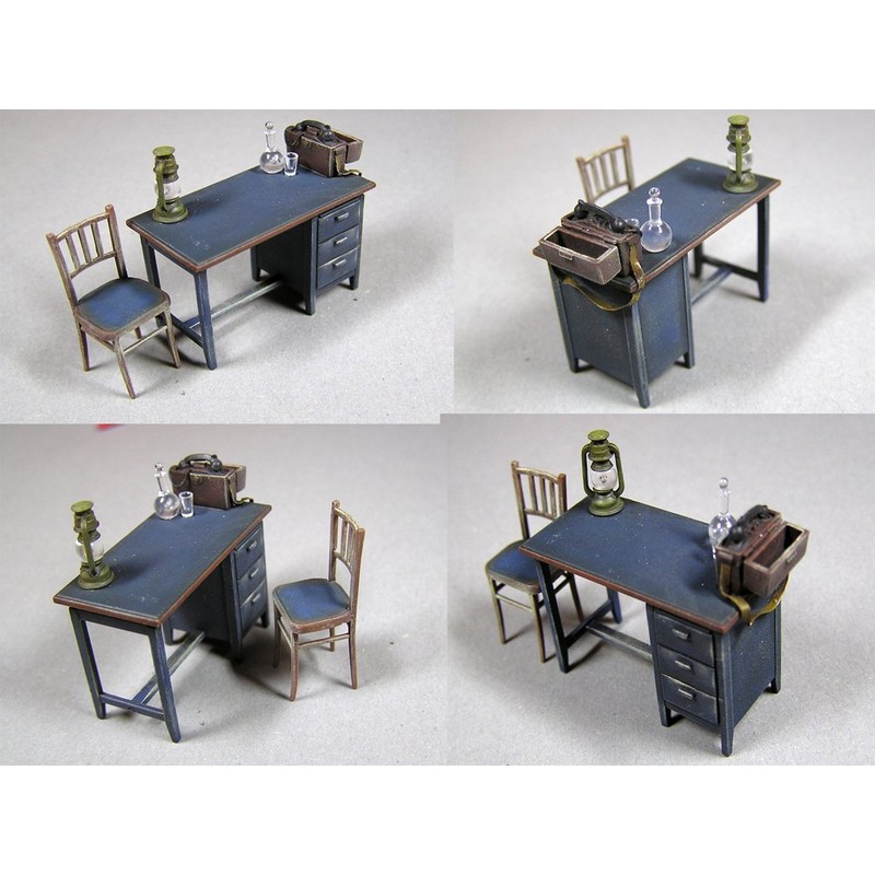 Miniart MA35564 1/35 Office Desk & Accessories Plastic Model