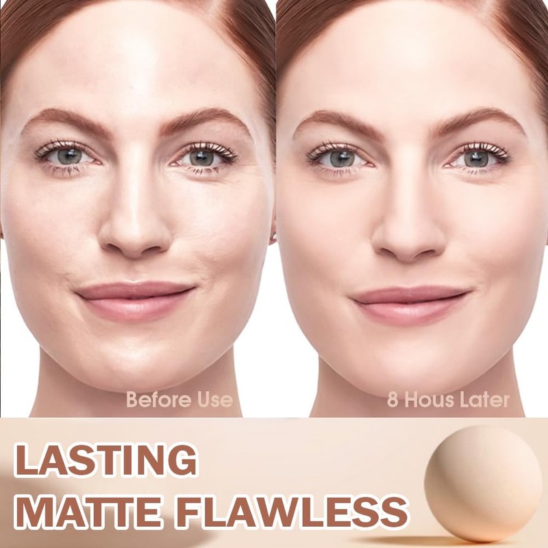 evpct Kaely Oil Control Pressed Face Powder, Get Smooth Flawless