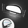 jose2015 Blind Spot Mirrors, blindspot mirror for Cars LEFT，Universal Adjustable