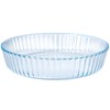 RONDURE Deep Pie Dish for Baking 10-inch Glass Pie Plate