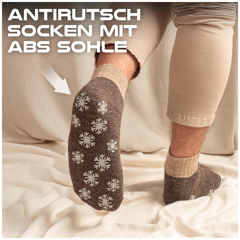 MOUNTREX® Alpaca socks, wool socks for men and women, winter