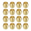 sourcing map 30Pcs Fit for 3/16" Tube OD Brass Compression