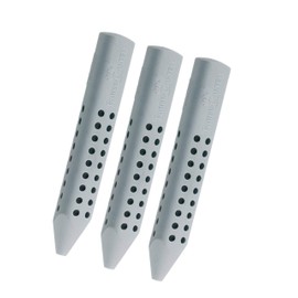 Faber-Castell Grip 2001 Triangular Eraser, 3x grey.