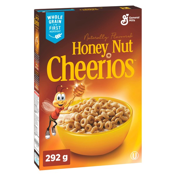 Cheerios Honey Nut Cereal, Naturally Flavoured, 292g