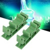 Astibym Circuit Board Mount Mounting Bracket DIN Rail Adapter PCB