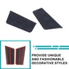 Car Alloy Black Front Bumper Protection Pedal Corner Cover Compatible
