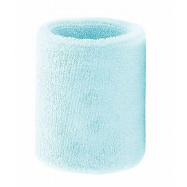 Plus Nao Wristband, Color Wristband, Single Item, Wrist Support, Sweat Wipe, Sweatproof, Sweat Absorbent, Breathable, Pile, Plain, Men's, Women's, Mint Green