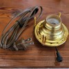 Lehman's Brass #2 Electric Converter Burner for Oil Lamps with