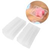 100 Packs Wax Melt Clamshell Molds Containers Clear Empty Plastic