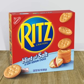 RITZ Hint of Salt Crackers, 13.7 oz