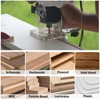 sourcing map Router Bit Core Box 1/2 Shank 1-1/2 Inch