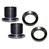 K Kexuan Thread Adapter, 1/2x28 to 5/8x24, with Washer, 2-Piece