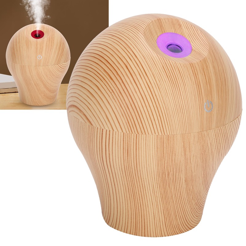 Mini Air Humidifier Rechargeable Aromatherapy Diffuser Night Light Desktop Mist