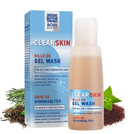 BODI BEAUTY GD Clear Skin Reinigungsgel – Sanfter Schaum, Tiefenreinigung der Poren, Für fettige bis Mischhaut mit Kräuterextrakten, porenreiniger gesicht und gesichtspflege 100ml