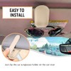RGOAANC 2PCS Sunglasses Holders for Car Visor, Car Sun Visor