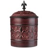 4 Piece Versailles Canister Set with Fresh Seal® Covers