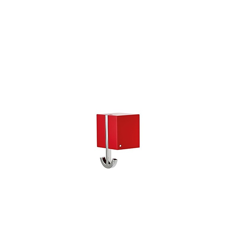 pieperconcept Ancora Coat Hook Red - Metal, Wood (80%, 20%)