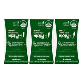 BNR17 Diet Lactobacillus Bien Slim 400mg x 60 capsules 3 units - / BNR17 다이어트 유산균 비에날씬 400mg x 60캡슐 3개 -